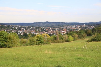 Pforzheim地区Mühlacker村的景色
