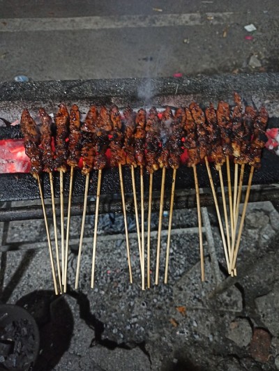 鸡肉沙爹