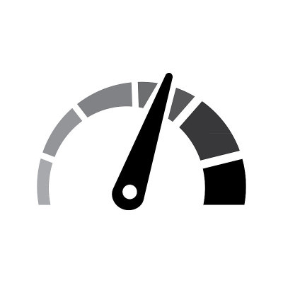 level gauge speed icon