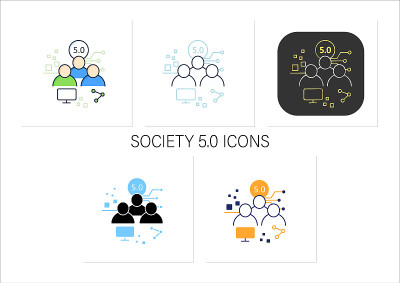 社会5.0图标集