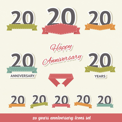 20周年纪念图标收藏