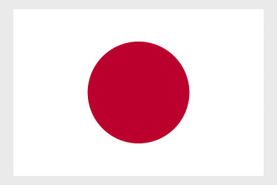 日本旗矢量模板背景逼真复制