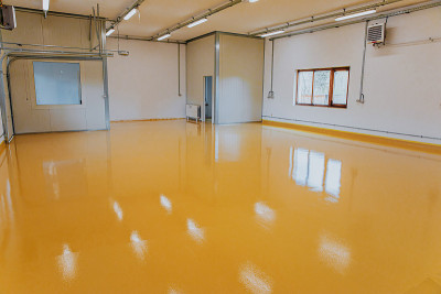仓库工厂采用新型环氧地坪。建筑系列