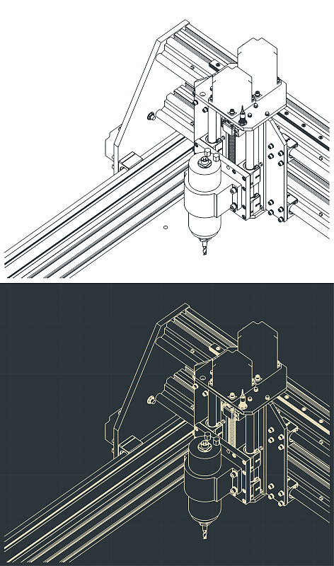 数控机床的3D雕刻等距图纸