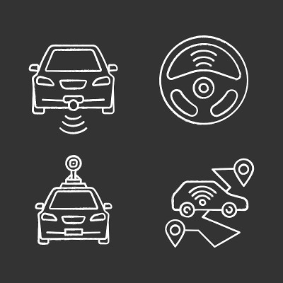 Smart cars icons
