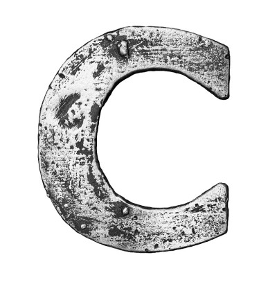 金属字母