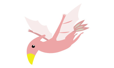 矢量插图恐龙始祖鸟