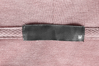 M码服装标签