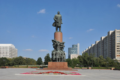 莫斯科的列宁雕像
