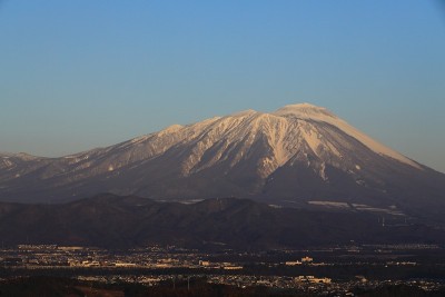 山上的日出