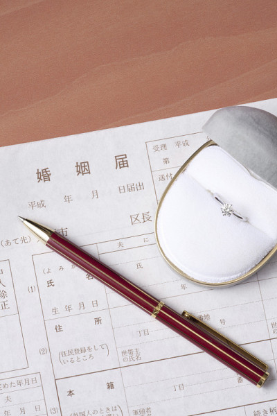 婚姻登记及戒指