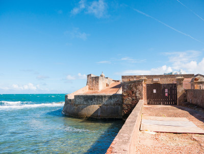 Fortin de San Geronimo de Boqueron，波多黎各圣胡安的abandon