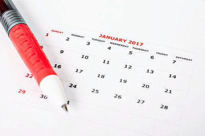 2017年1月用笔。