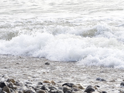 大海海浪法国曼彻