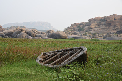 景观Hampi,卡纳塔克邦