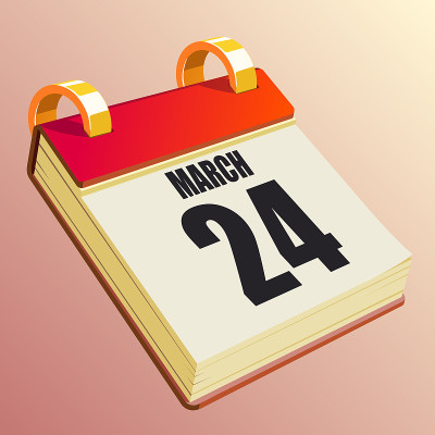3月24日