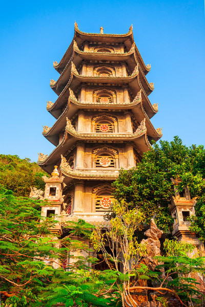 大理石山宝塔，岘港