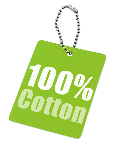 100%棉标签