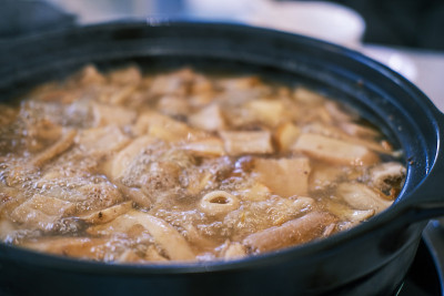 砂锅蘑菇汤