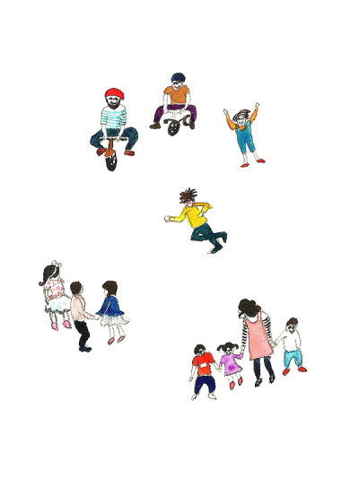 画画——快乐的孩子