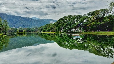 马来西亚，沐浴湖花园