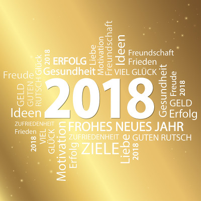字云带着2018年的新年祝福