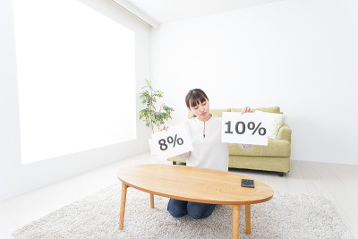 家庭主妇遭受消费税增加