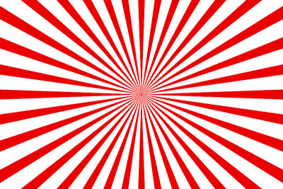 Vector simple red and white background. Stripes in