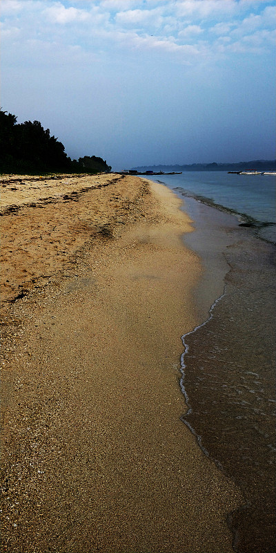 沙洲海滩