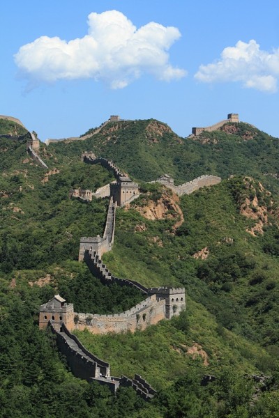 尺寸?中国长城，金汉宫一带