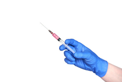 Hand in glove hold vaccine.