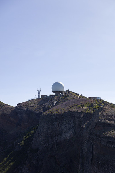 葡萄牙马德拉岛的Pico do ariiro峰