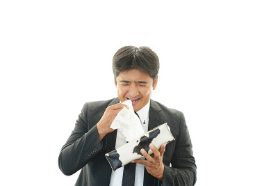 得了重感冒的人