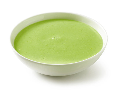 一碗奶油蔬菜汤