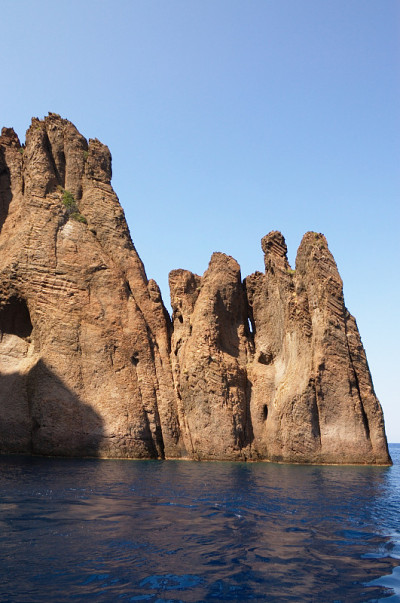 岩石的Scandola