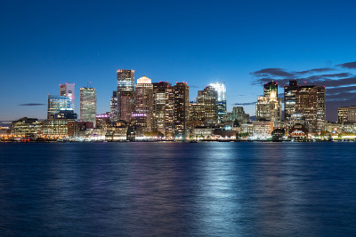 波士顿夜景