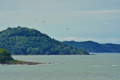 海滩风景阳光和大海