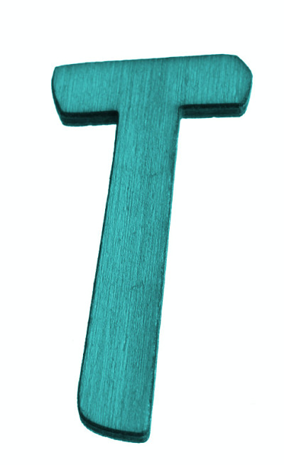蓝色字母T