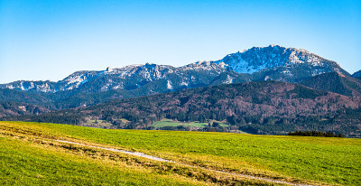 附近的景观benediktbeuern - Bavaria