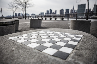 公园里的象棋