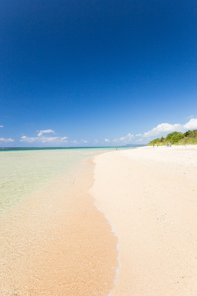 海滩(石垣米原海岸在日本