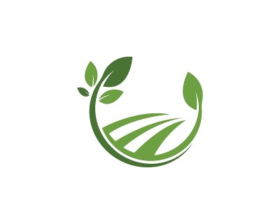 绿叶生态标志自然要素向量