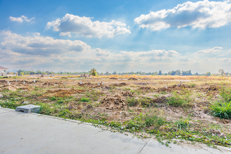 空置土地用于住宅小区开发建设新住宅项目