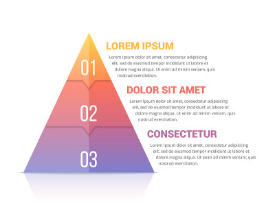 金字塔Infographics