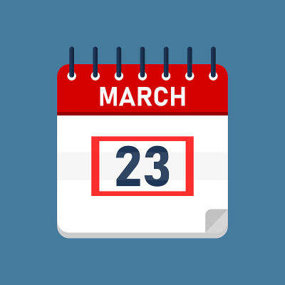 日历3月23日