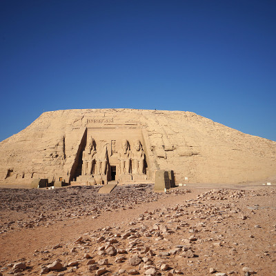 阿布辛贝神庙ruinsï¼埃及
