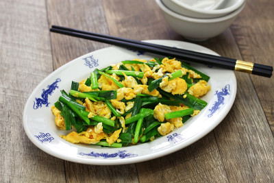 韭菜炒蛋
