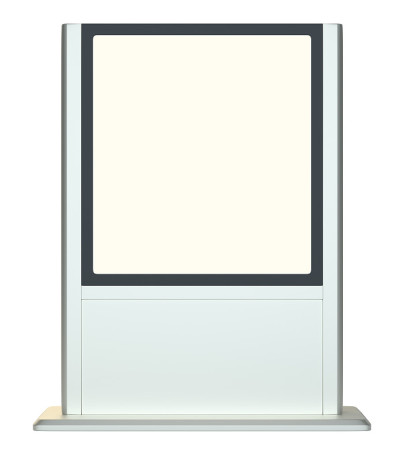 Lightboxe。孤立在白色