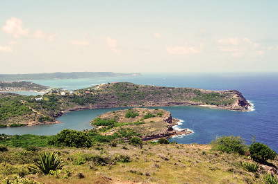 Antiguan海岸