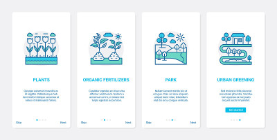 城市生态生态技术UX、UI登陆手机应用页面屏幕设置